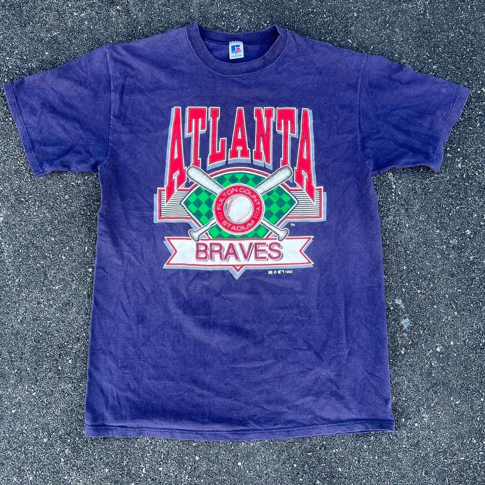 1990s Atlanta Braves Graphic shirt size XL